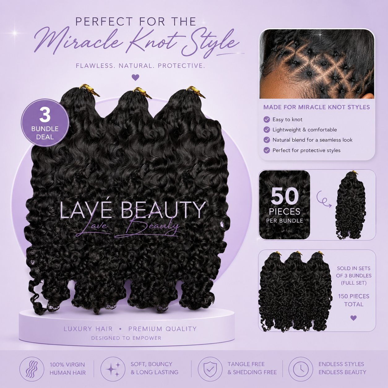 Lavé Signature Burmese Curl – Crochet Set